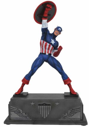 DIAMOND COLLECTION MARVEL AVENGERS CAPITAN AMERICA ESTATUA RESINA 30 CM PREMIER COLLECTION