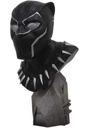 DIAMOND COLLECTION MARVEL COMICS BUSTO BLACK PANTHER 1 2 ESCALA