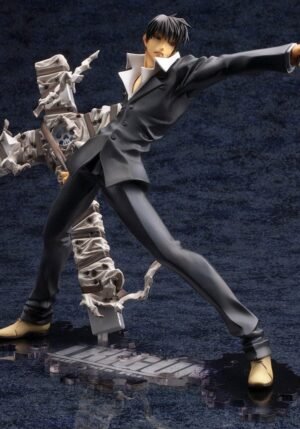 KOTOBUKIYA TRIGUN BADLANDS RUMBLE ARTFX J WOLFWOOD 1 8