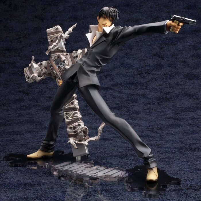 KOTOBUKIYA TRIGUN BADLANDS RUMBLE ARTFX J WOLFWOOD 1 8