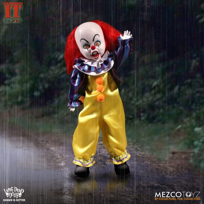 MEZCO TOYZ TERROR LIVING DEAD DOLLS IT PENNYWISE 25 CM 1