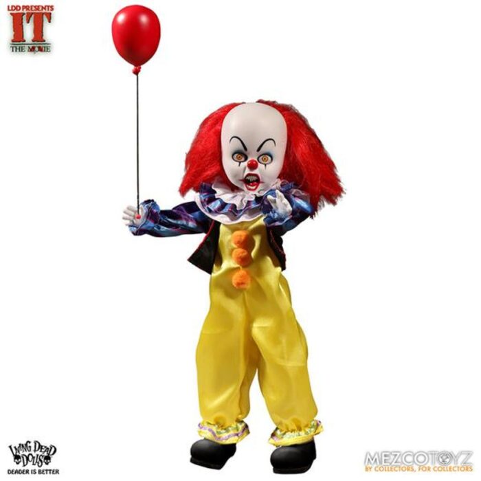 MEZCO TOYZ TERROR LIVING DEAD DOLLS IT PENNYWISE 25 CM