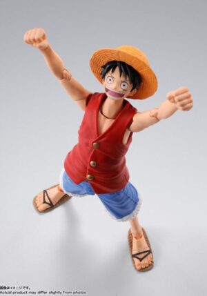 SH FIGUARTS MONKEY D. LUFFY ROMANCE DAWN ONE PIECE 14 CM