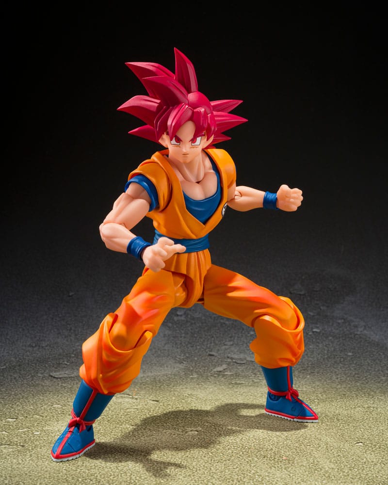 Super Saiyan God Son Goku God Aura Dragon Ball Super SH Figuarts 1