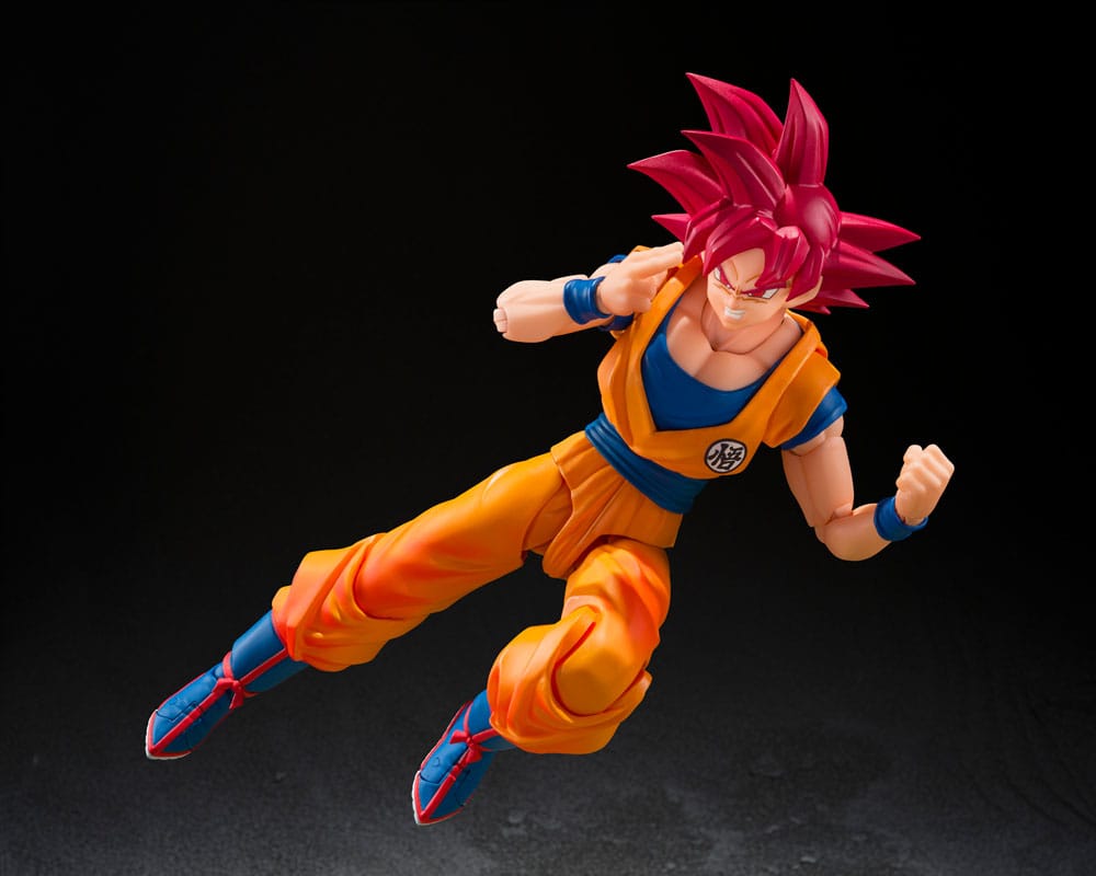 Super Saiyan God Son Goku God Aura Dragon Ball Super SH Figuarts 4
