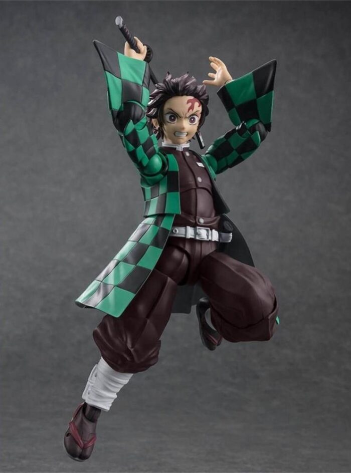 TAMASHII NATIONS SH FIGUARTS DEMON SLAYER KIMETSU NO YAIBA TANJIRO KAMADO 14CM 1