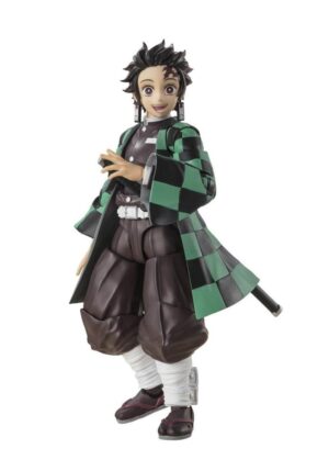 TAMASHII NATIONS SH FIGUARTS DEMON SLAYER KIMETSU NO YAIBA TANJIRO KAMADO 14CM