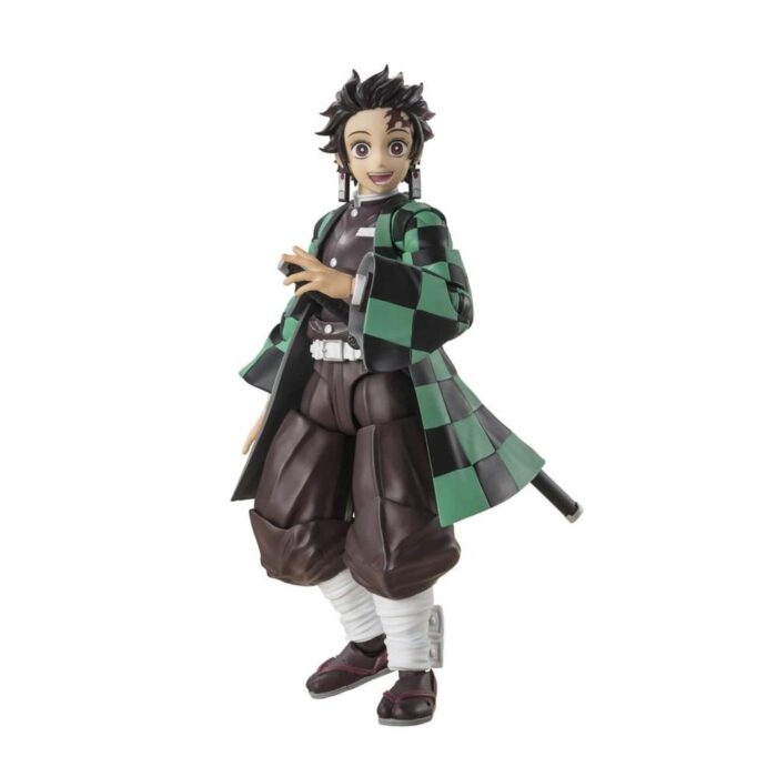 TAMASHII NATIONS SH FIGUARTS DEMON SLAYER KIMETSU NO YAIBA TANJIRO KAMADO 14CM