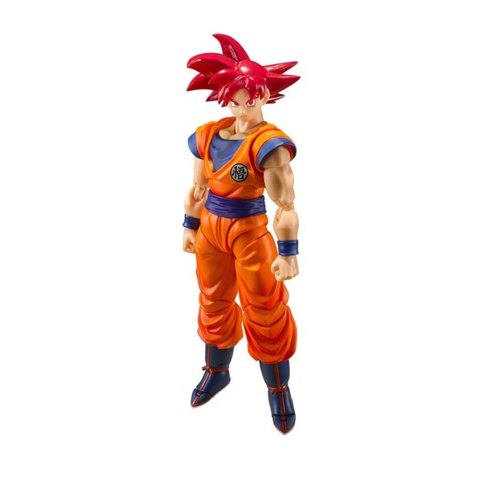 TAMASHII NATIONS SH FIGUARTS DRAGON BALL SUPER SH FIGUARTS SUPER SAIYAN GOD SON GOKU 14CM