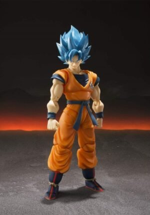 TAMASHII NATIONS SH FIGUARTS DRAGON BALL SUPER SUPER SAIYAN GOD SUPER SAIYAN GOKU