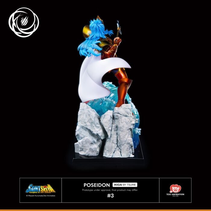 Tsume Art Saint Seiya Poseidón Resina Escala 1/6 Ikigai - Imagen 6