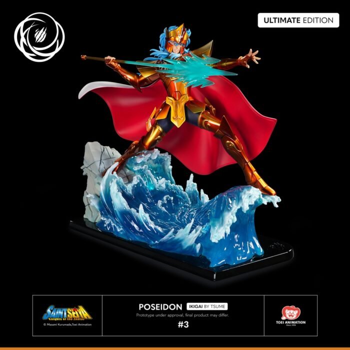 Tsume Art Saint Seiya Poseidón Resina Escala 1/6 Ikigai