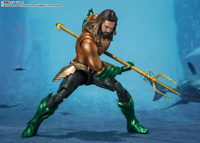 TAMASHII NATIONS AQUAMAN Y EL REINO PERDIDO SH FIGUARTS AQUAMAN 16 CM 4