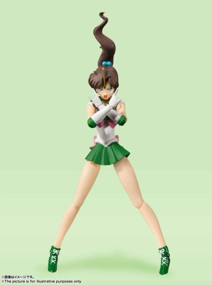 TAMASHII NATIONS SH FIGUARTS SAILOR MOON PRETTY GUARDIAN ACE SAILOR JUPITER ANIMATE COLOR EDITION - Imagen 2
