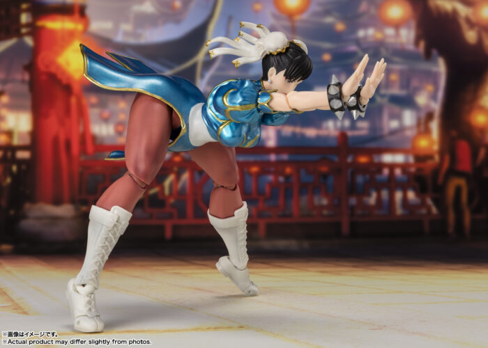 TAMASHII NATIONS SH FIGUARTS STREET FIGHTER 6 SERIES CHUN-LI OUTFIT 2 14 CM - Imagen 3