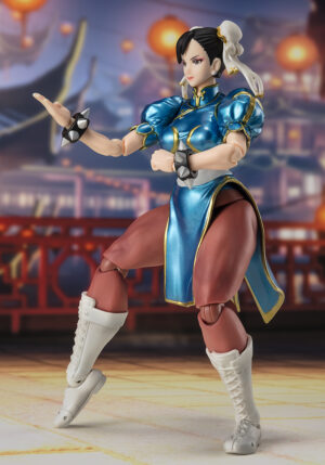 TAMASHII NATIONS SH FIGUARTS STREET FIGHTER 6 SERIES CHUN-LI OUTFIT 14 CM