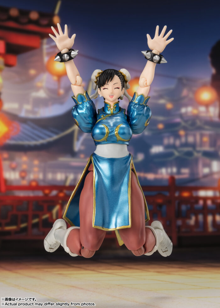 TAMASHII NATIONS SH FIGUARTS STREET FIGHTER 6 SERIES CHUN-LI OUTFIT 14 CM 4