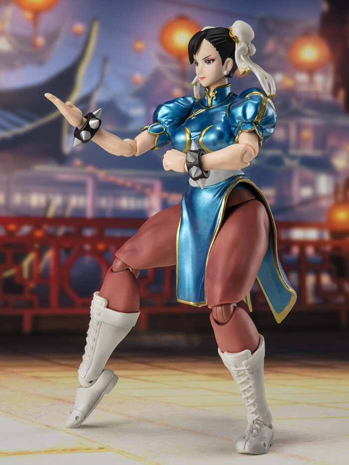 TAMASHII NATIONS SH FIGUARTS STREET FIGHTER 6 SERIES CHUN-LI OUTFIT 14 CM