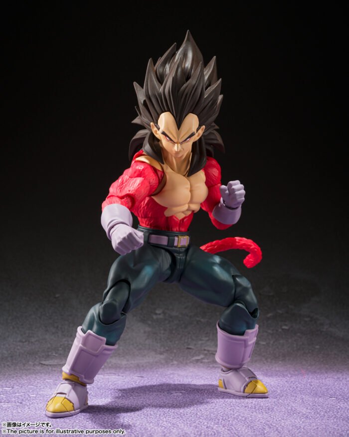 TAMASHII NATIONS DRAGON BALL GT SH FIGUARTS SUPER SAIYAN 4 VEGETA 1