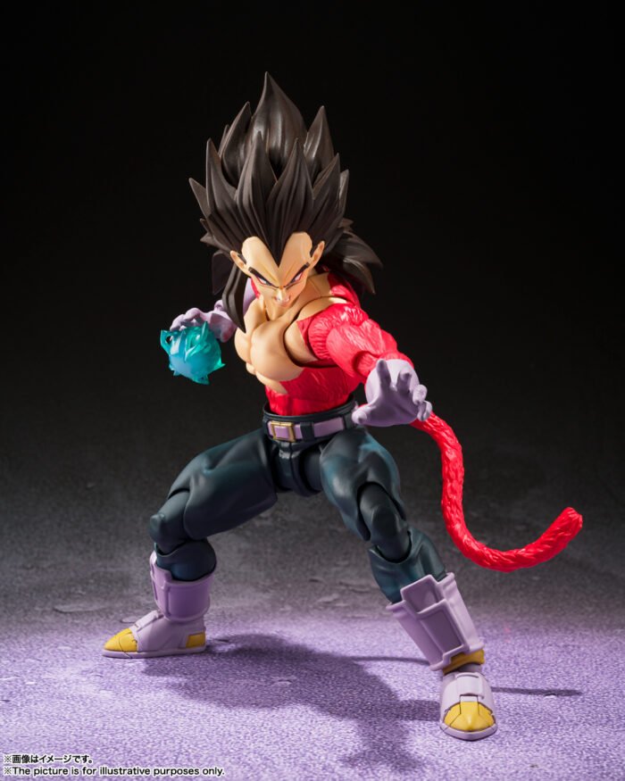 TAMASHII NATIONS DRAGON BALL GT SH FIGUARTS SUPER SAIYAN 4 VEGETA 2