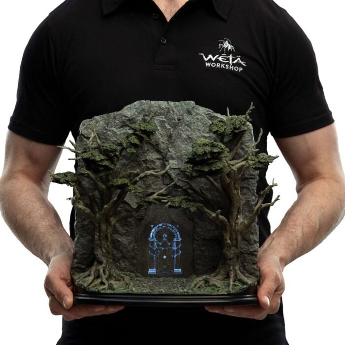 WETA WORKSHOP EL SEÑOR DE LOS ANILLOS ESTATUA THE DOORS OF DURIN ENVIRONMENT 29 CM 8