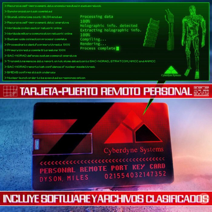 DOCTOR COLLECTOR TERMINATOR THE CONNOR FILES KIT - Imagen 4
