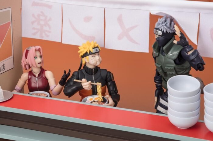 ICHIRAKU RAMEN SET 22 CM NARUTO SHIPPUDEN SH FIGUARTS 6