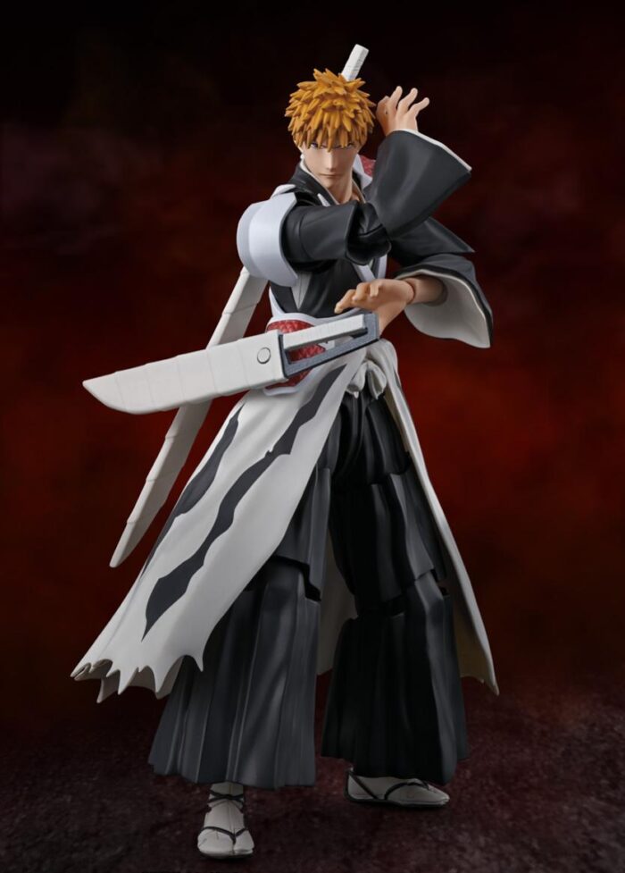 SH FIGUARTS ICHIGO KUROSAKI DUAL ZANGETSU VER. FIG. 15 CM BLEACH 2