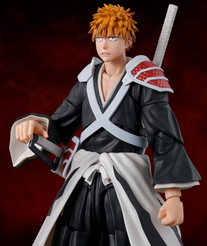 SH FIGUARTS ICHIGO KUROSAKI DUAL ZANGETSU VER. FIG. 15 CM BLEACH - Imagen 5