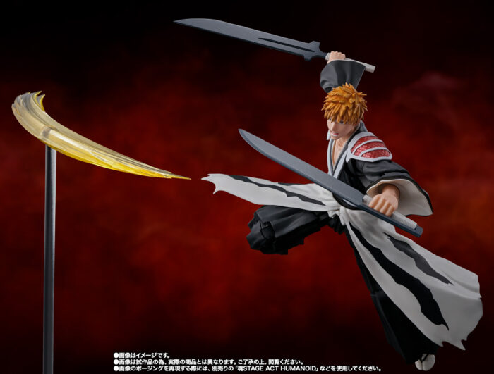 SH FIGUARTS ICHIGO KUROSAKI DUAL ZANGETSU VER. FIG. 15 CM BLEACH 5