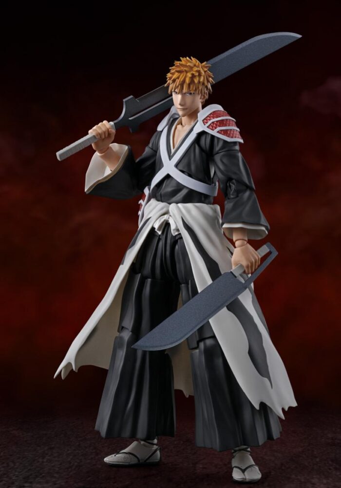 SH FIGUARTS ICHIGO KUROSAKI DUAL ZANGETSU VER. FIG. 15 CM BLEACH