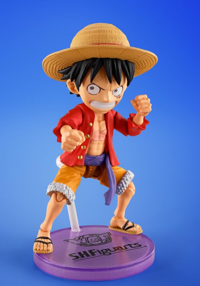 SH FIGUARTS MONKEY D. LUFFY ONE PIECE WORLD COLLECTABLE FIGURE X 7 CM 2