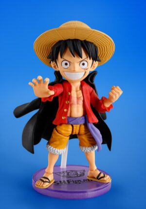 SH FIGUARTS MONKEY D. LUFFY ONE PIECE WORLD COLLECTABLE FIGURE X 7 CM