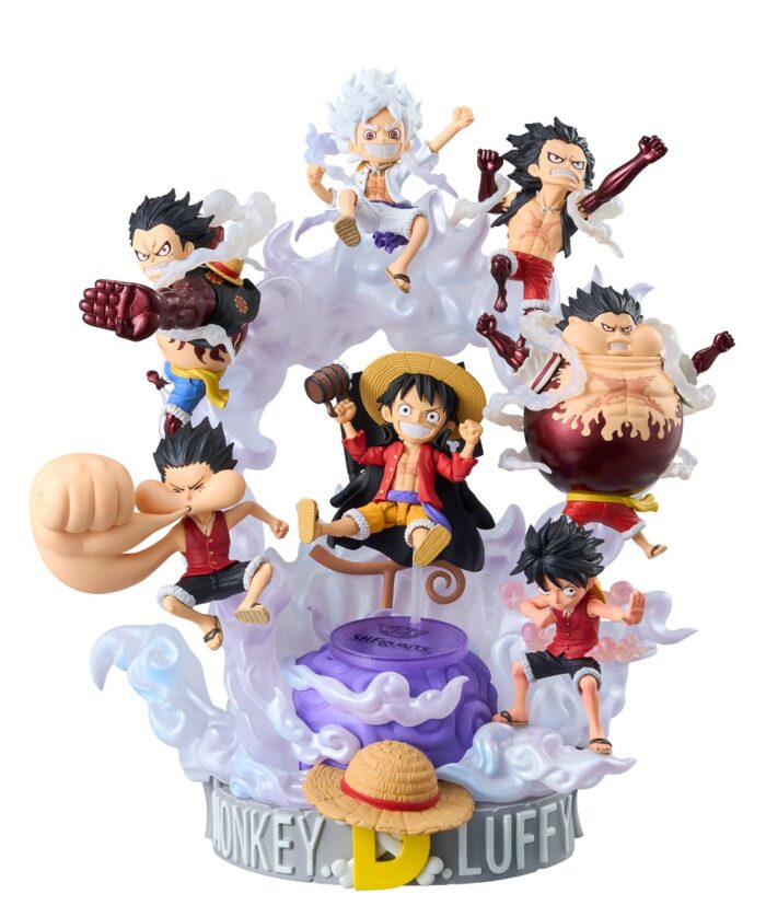 SH FIGUARTS MONKEY D. LUFFY ONE PIECE WORLD COLLECTABLE FIGURE X 7 CM - Imagen 8