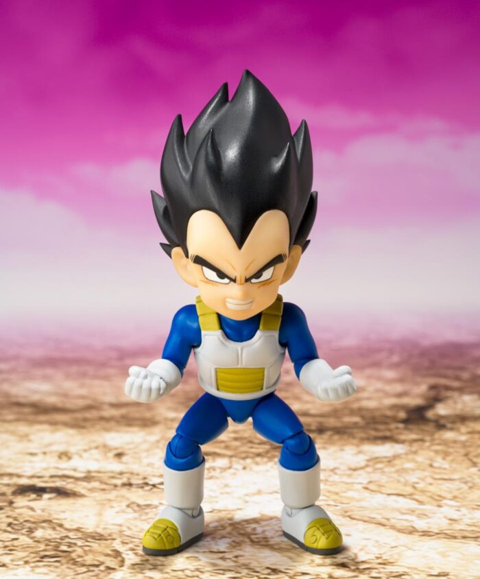 SH FIGUARTS VEGETA MINI DRAGON BALL DAIMA 7 CM 1