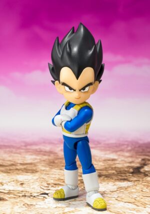 SH FIGUARTS VEGETA MINI DRAGON BALL DAIMA 7 CM