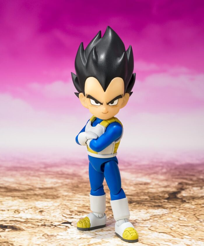 SH FIGUARTS VEGETA MINI DRAGON BALL DAIMA 7 CM