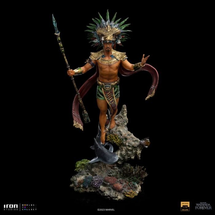 Iron Studios Black Panther Wakanda Forever Estatua 110 Deluxe Art Scale King Namor 27 cm