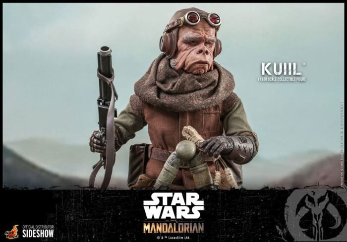STAR WARS HOT TOYS THE MANDALORIAN FIGURA 1/6 KUIIL 25 CM - Imagen 7