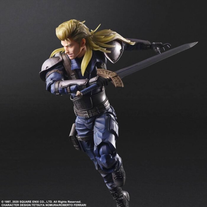 Square Enix Final Fantasy VII Remake Play Arts Kai Figura Roche 27 cm - Imagen 3