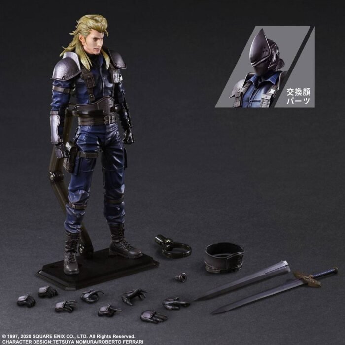 Square Enix Final Fantasy VII Remake Play Arts Kai Figura Roche 27 cm 7