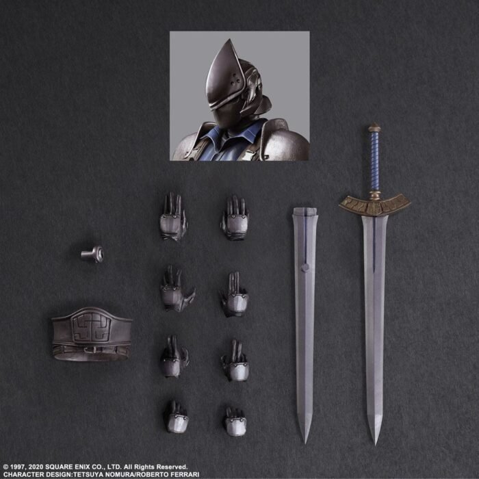 Square Enix Final Fantasy VII Remake Play Arts Kai Figura Roche 27 cm 8