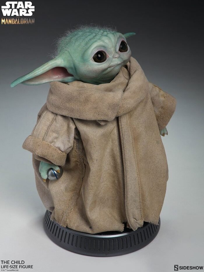 THE CHILD (LIFE-SIZE STATUE). STAR WARS THE MANDALORIAN ESCALA 11 4