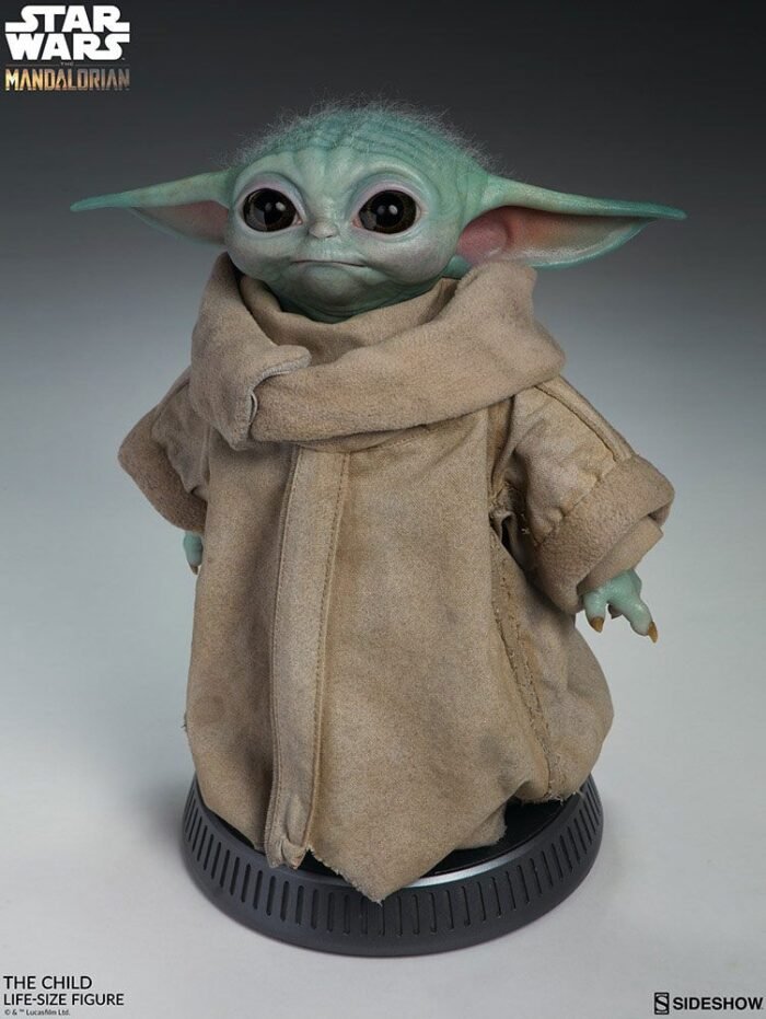 THE CHILD (LIFE-SIZE STATUE). STAR WARS THE MANDALORIAN ESCALA 11 1