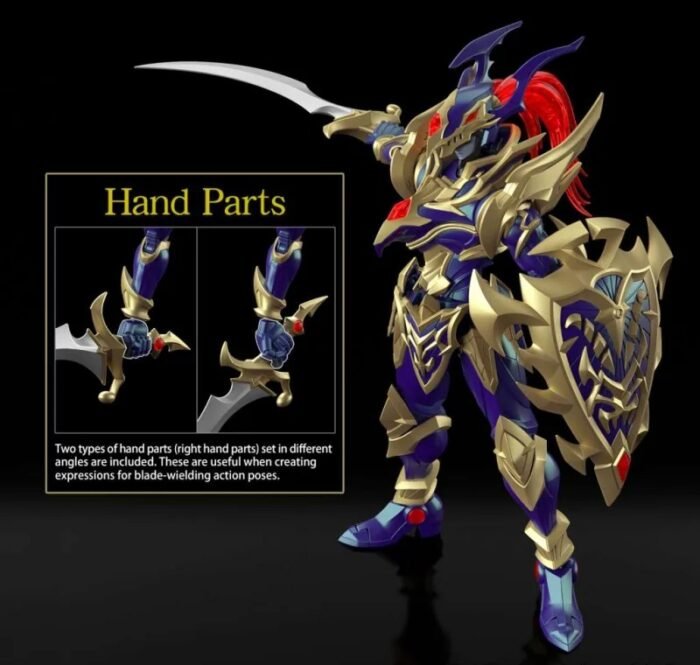 YU-GI-OH! MAQUETA FIGURE-RISE STANDARD AMPLIFIED BLACK LUSTER SOLDIER BANDAI 2