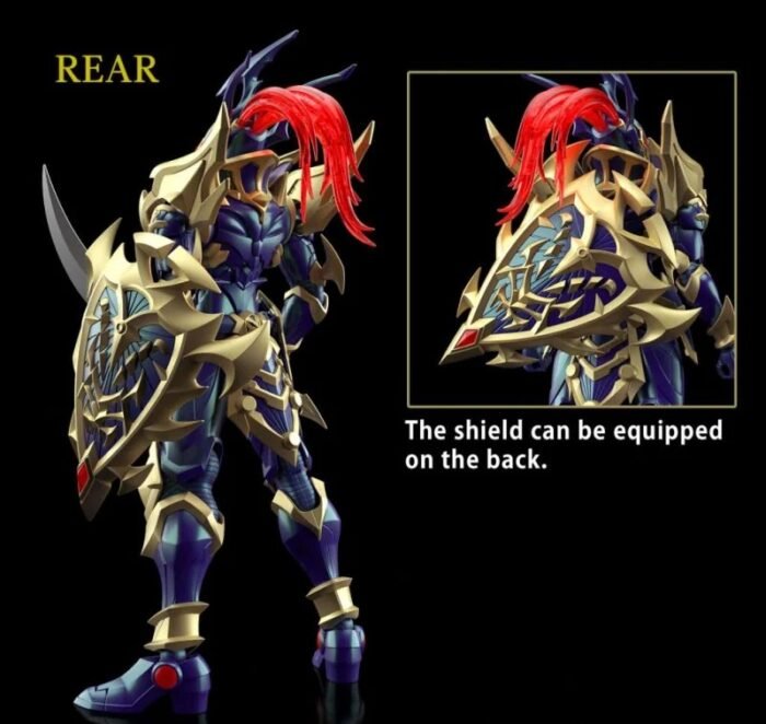 YU-GI-OH! MAQUETA FIGURE-RISE STANDARD AMPLIFIED BLACK LUSTER SOLDIER BANDAI 3