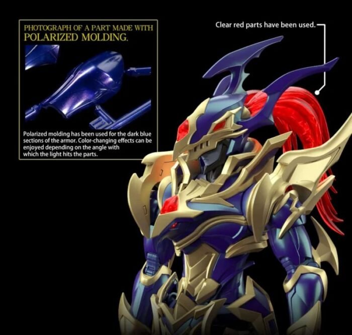 YU-GI-OH! MAQUETA FIGURE-RISE STANDARD AMPLIFIED BLACK LUSTER SOLDIER BANDAI 4