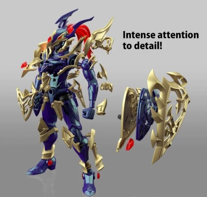 YU-GI-OH! MAQUETA FIGURE-RISE STANDARD AMPLIFIED BLACK LUSTER SOLDIER BANDAI 5