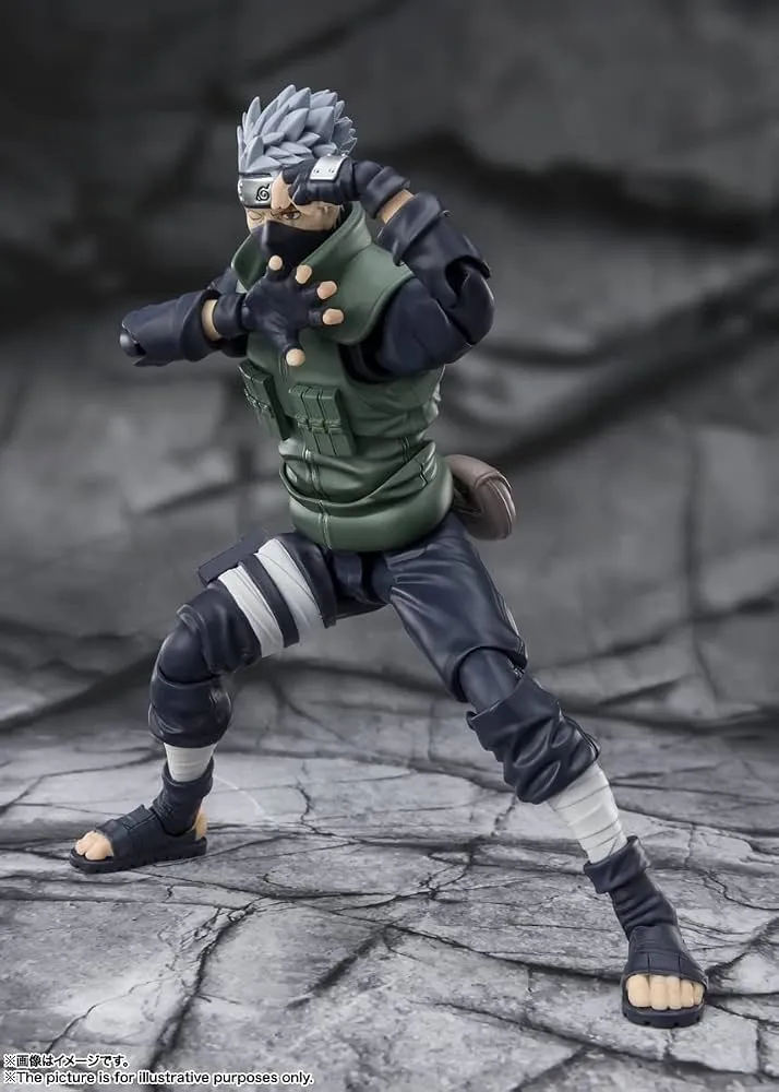 Kakashi Hatake -The famed Sharingan Hero- Naruto Shippuden SH Figuarts - Imagen 3