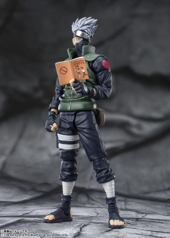 Kakashi Hatake -The famed Sharingan Hero- Naruto Shippuden SH Figuarts 5
